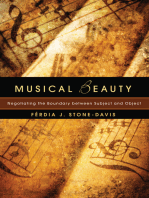 Musical Beauty: Negotiating the Boundary between Subject and Object