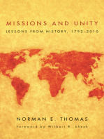 Missions and Unity: Lessons from History, 1792—2010