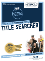 Title Searcher: Passbooks Study Guide