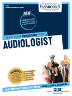 Audiologist: Passbooks Study Guide