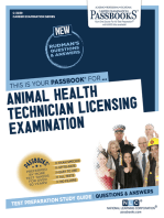 Animal Health Technician Licensing Examination: Passbooks Study Guide