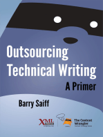 Outsourcing Technical Writing