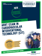 ARRT EXAMINATION IN CARDIOVASCULAR-INTERVENTIONAL TECHNOLOGY (CIT): Passbooks Study Guide