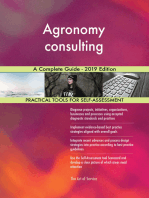 Agronomy consulting A Complete Guide - 2019 Edition