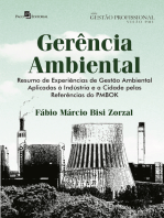 Gerência ambiental: Resumo de experiências de Gerência Ambiental Aplicadas à Indústria e a cidade pelas Referências do Pmbok