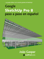 Google SketchUp Pro 8 paso a paso en español