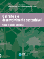 O Direito e o desenvolvimento sustentável: Curso de direito ambiental