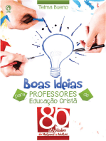 Boas ideias para professores de educação cristã