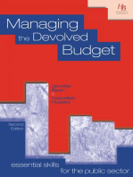 Managing the Devolved Budget