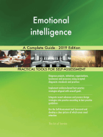 Emotional intelligence A Complete Guide - 2019 Edition