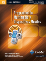 Programación multimedia y dispositivos móviles (GRADO SUPERIOR): PROGRAMACIÓN INFORMÁTICA/DESARROLLO DE SOFTWARE