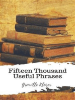 Fifteen Thousand Useful Phrases