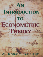 An Introduction to Econometric Theory: Measure-Theoretic Probability and Statistics with Applications to Economics