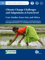 Climate Change Challenges and Adaptations at Farm-level: Case Studies from Asia and Africa