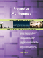 Preventive Maintenance A Complete Guide - 2019 Edition