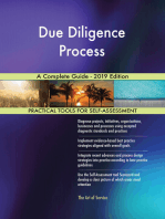 Due Diligence Process A Complete Guide - 2019 Edition