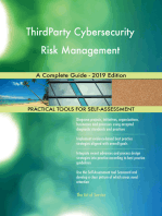 ThirdParty Cybersecurity Risk Management A Complete Guide - 2019 Edition