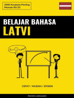 Belajar Bahasa Latvi - Cepat / Mudah / Efisien: 2000 Kosakata Penting