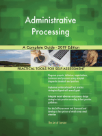 Administrative Processing A Complete Guide - 2019 Edition