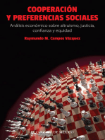 Cooperación y preferencias sociales: Análisis económico sobre altruismo, justicia, confianza y equidad