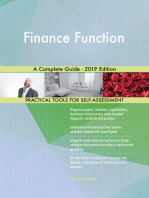 Finance Function A Complete Guide - 2019 Edition