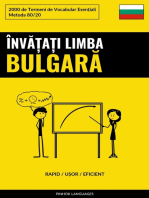 Învățați Limba Bulgară - Rapid / Ușor / Eficient: 2000 de Termeni de Vocabular Esențiali