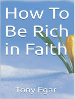 How To Be Rich in Faith