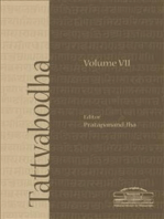 Tattvabodha (Volume VII): Essays from the Lecture Series of the National Mission for Manuscripts