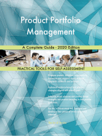 Product Portfolio Management A Complete Guide - 2020 Edition