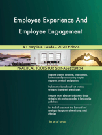 Employee Experience And Employee Engagement A Complete Guide - 2020 Edition