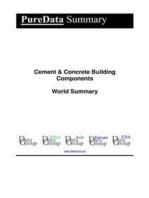 Cement & Concrete Building Components World Summary: Market Values & Financials by Country