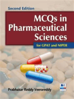 MCQs in Pharmaceutical Sciences for GPAT and NIPER