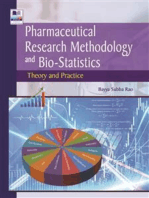 Pharmaceutical Research Methodology and Bio-statistics: Theory and Practice