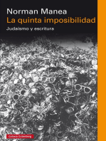 La quinta imposibilidad: Judaísmo y escritura