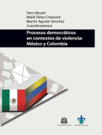 Procesos democráticos en contextos de violencia: México y Colombia