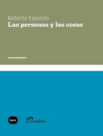 Las personas y las cosas