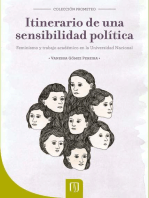 Itinerario de una sensibilidad política