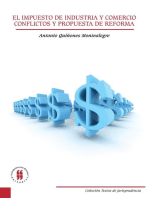 El impuesto de industria y comercio. Conflictos y propuesta de reforma