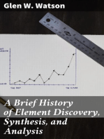 A Brief History of Element Discovery, Synthesis, and Analysis