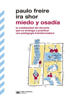 Miedo y osadía: La cotidianidad del docente que se arriesga a practicar una pedagogía transformadora