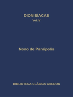 Dionisíacas. Cantos XXXVII - XLVIII