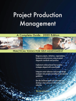 Project Production Management A Complete Guide - 2020 Edition