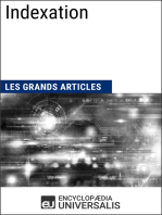 Indexation: Les Grands Articles d'Universalis