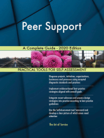 Peer Support A Complete Guide - 2020 Edition