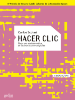 Hacer clic: Hacia una sociosemiótica de las integraciones digitales