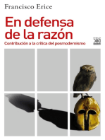 En defensa de la razón: Contribución a la crítica del posmodernismo