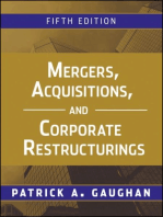 Mergers, Acquisitions, and Corporate Restructurings