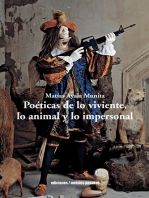 Poéticas de lo viviente, lo animal y lo impersonal