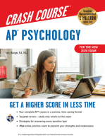 AP® Psychology Crash Course, Book + Online: Get a Higher Score in Less Time