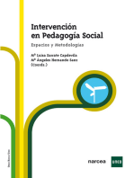 Intervención en pedagogía social: Espacios y metodología